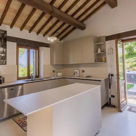 Villa Anna Heated Pool, 2 Outdoor Jacuzzi Sauna And Gym Villa SantʼIppolito