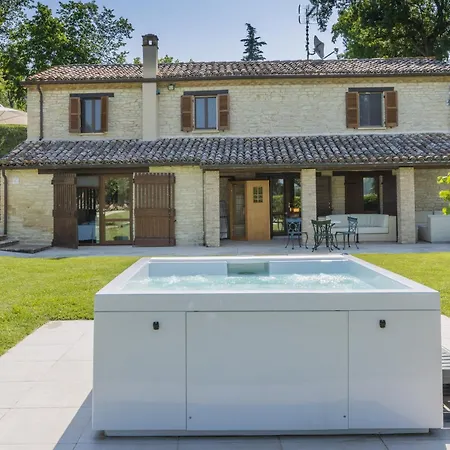 Villa Anna Heated Pool, 2 Outdoor Jacuzzi Sauna And Gym Sant'Ippolito