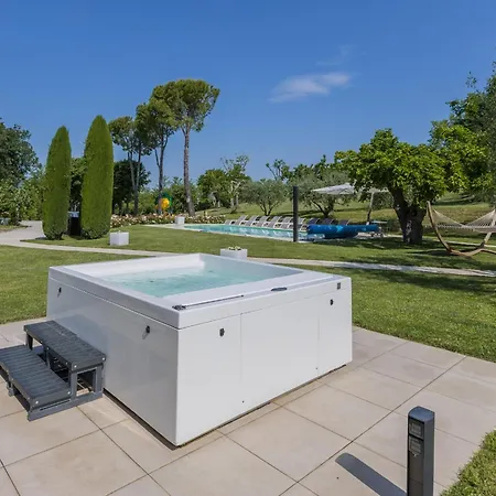 Anna Heated Pool, 2 Outdoor Jacuzzi Sauna And Gym Villa SantʼIppolito